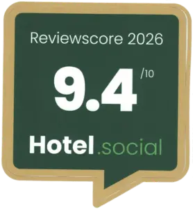 Hotel.social Reviewscore 2026: 9,4 von 10 für die Pension Bottwartal